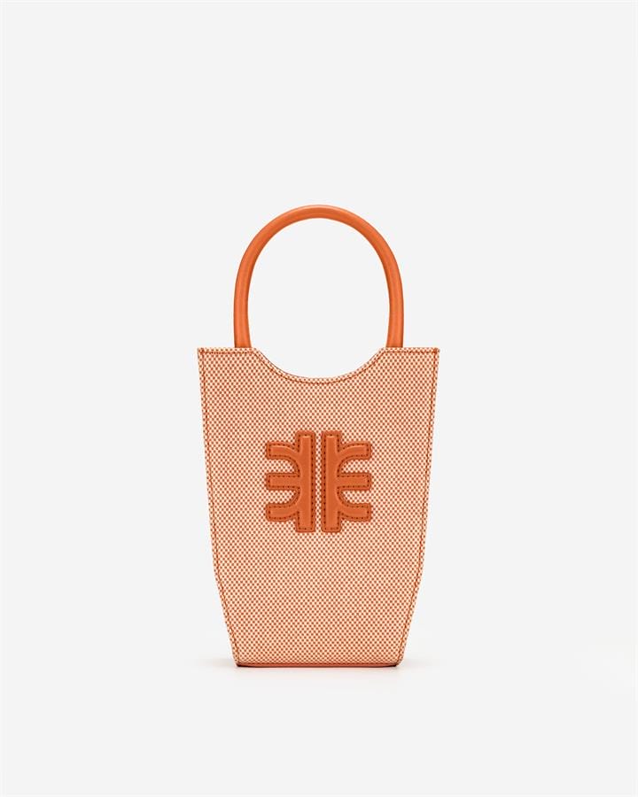 Veggie Meals - FEI Canvas Mini Tote Bag - Orange