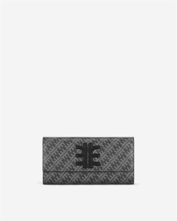 Veggie Meals - FEI Flap Wallet - Iron Black