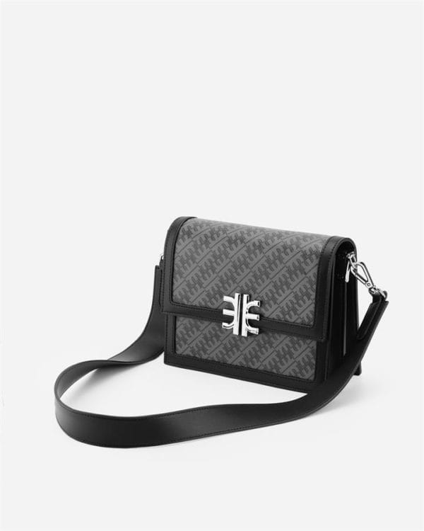 Veggie Meals - FEI Mini Flap Bag - Iron Black