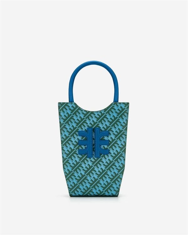 Veggie Meals - FEI Mini Tote Bag - Bluish Green