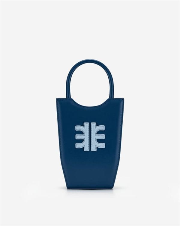 Veggie Meals - FEI Mini Tote Bag - Bluish Green & Sky