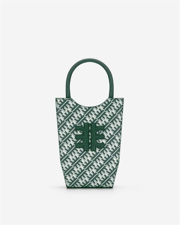 Veggie Meals - FEI Mini Tote Bag - Dark Green