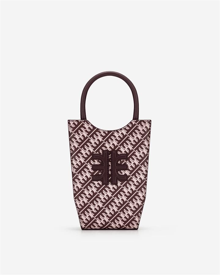 Veggie Meals - FEI Mini Tote Bag - Dark Red
