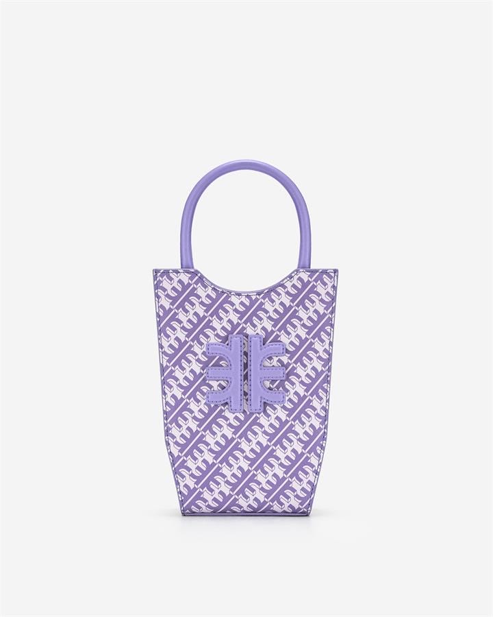 Veggie Meals - FEI Mini Tote Bag - Light Purple